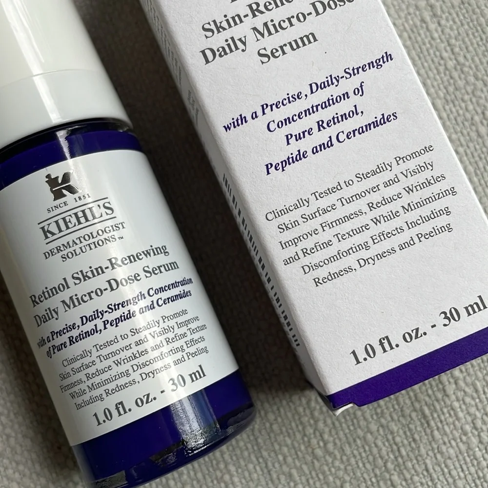 Kiehl's Micro-Dose Anti-Aging Retinol Serum with Ceramides and Peptide